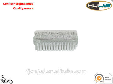 Plastic massage nails transparency cleaning brush