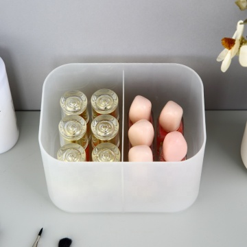 PP Organisateur de bureau étanche PP - Boîte de rangement des tiroirs en plastique à usage à usages avec diviseurs