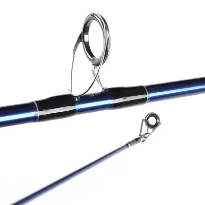 TAIGEK 8ft-9ft High Carbon Fiber 2-Section Sea Bass Spinning Rod