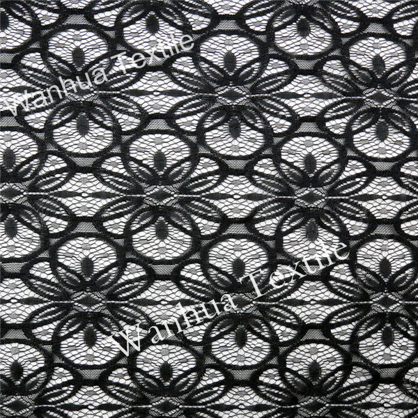 African Embroidery Stretch Fabric Lace (1363)