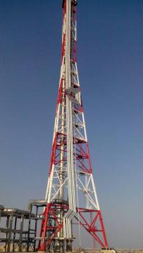 derrick structure of painting corrosion proof