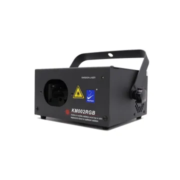 LED motor Laser Light RGB DMX512 Laser Scanner DJ Disco Stage Effect Projector Show Light for Festival Bar Club KM002RGB