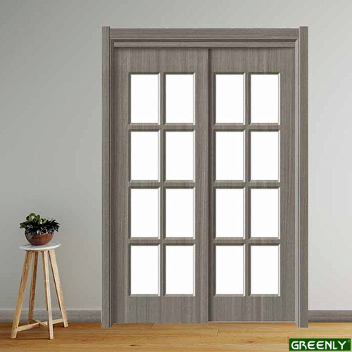 Modern Design Ashy Sliding Door for Home