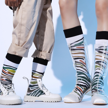 Custom Women's Sports Tube Socks - Wholesale High Quality Printing 360