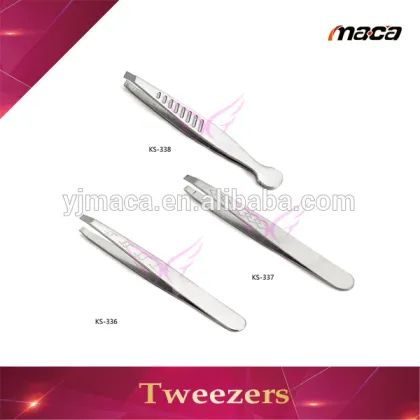 most popular lady beauty tools slanted eyebrow tweezers