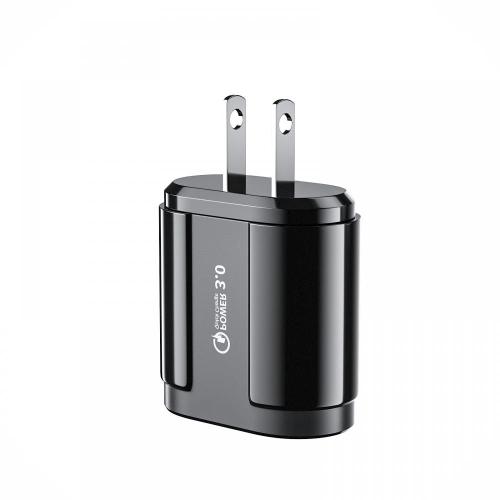 1-Port QC3.0 Wall Fast Charging 18W USB Charger