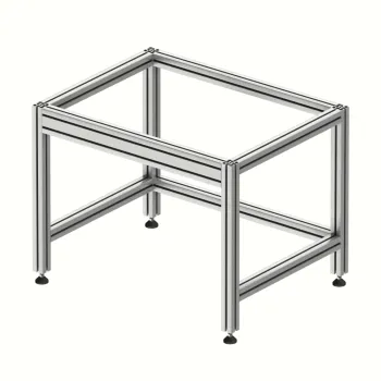 Customized 6063 T5 Aluminium 20x20 V-Slot T-Shape Extrusion Profile