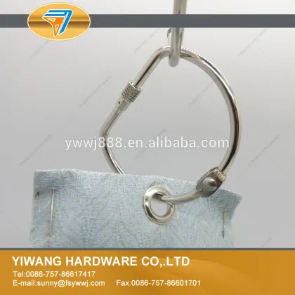 5" D shape screw lock ring for color charts
