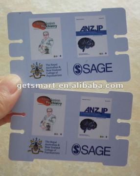 Die cutting Plastic card