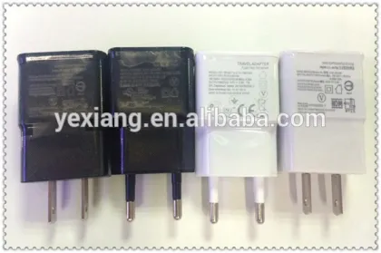 factory wholesale EU/US smart mobile phone charger for samsung quick charger