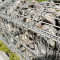 Gabion Retaining Wall With Fence On Top