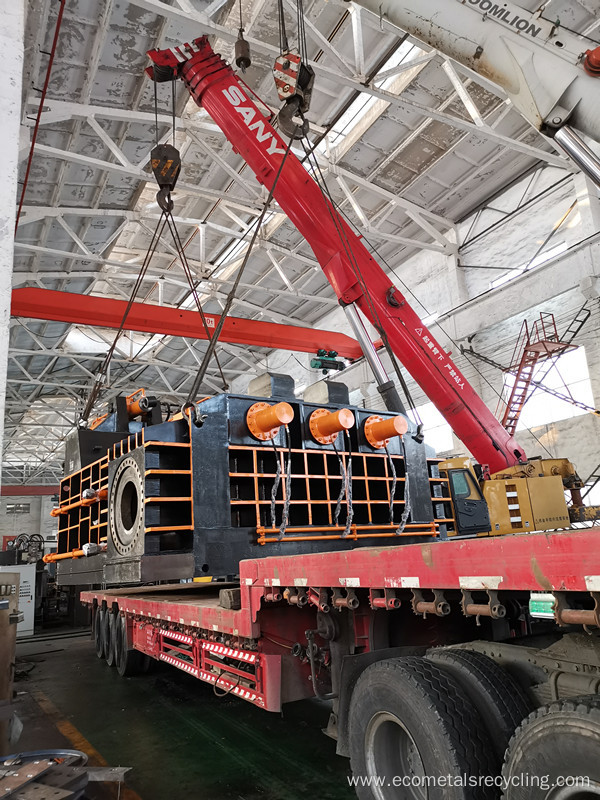 Ferrous and Non-Ferrous Steel Scrap Metal Baling Machine