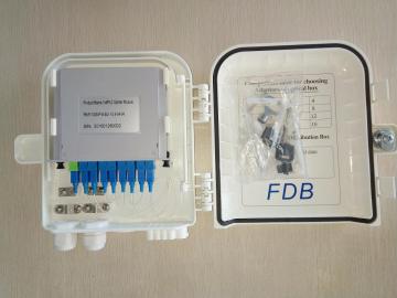 8D Fiber Optical ABS PC Distribution Box