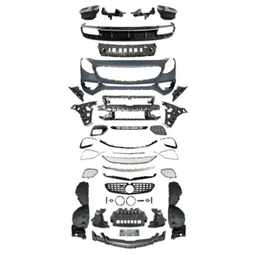 BENZ C217 S65 AMG Coupe Style Front Bumper Rear Diffuser Grille Body Kit 2016-2020