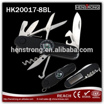 Personalized Multi Stainless Steel Blade LED Pocket Multi Knife