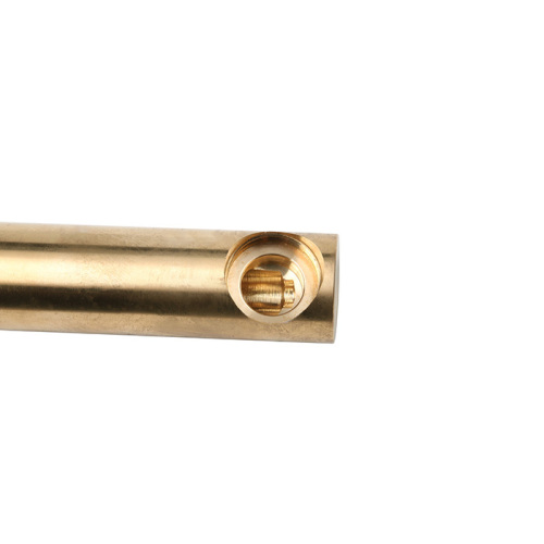 Aanpassen gesoldeerde connector messing fitting