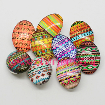 Bulk sale oval shape snap button jewelry for Festival gift