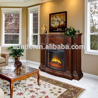Compact 23" Media 220v Electric Fireplace