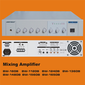 Public Address Amplifier BW-160B BW-1120B BW-1360B BW-1480B