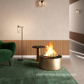 3D Steam decorative fireplaces core Round bluetooth music player indoor party decoration water vapor mist fireplace