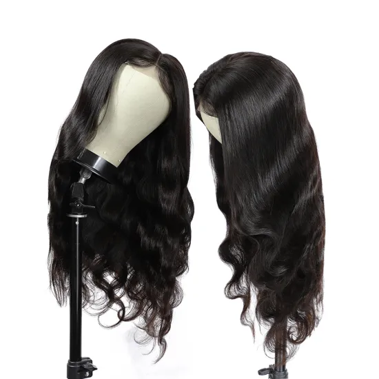 Good Quality Bob Black 613 4X4 13X6 Shape Hanger Baylage 24 Inch Closure Body Wave Full Lace Wig