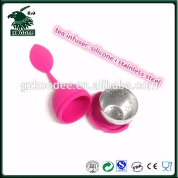 Set of 1 Tea Infuser Leaf Strainer Handle with Steel Ball