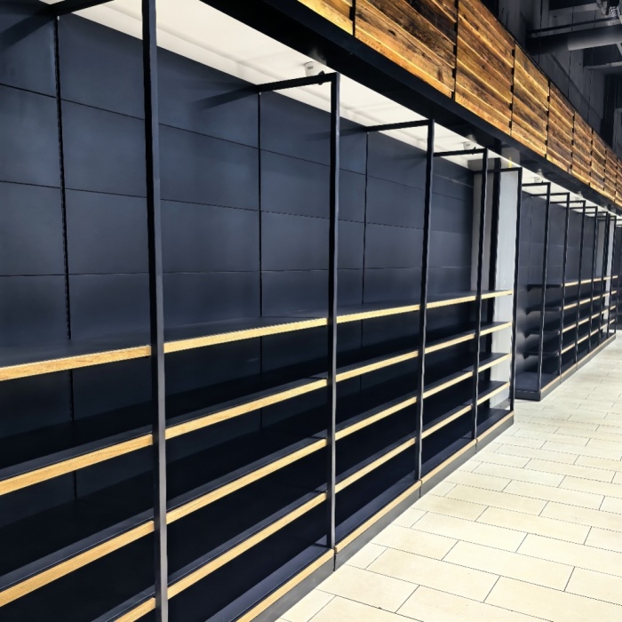 Four-column Display Racks for Supermarkets