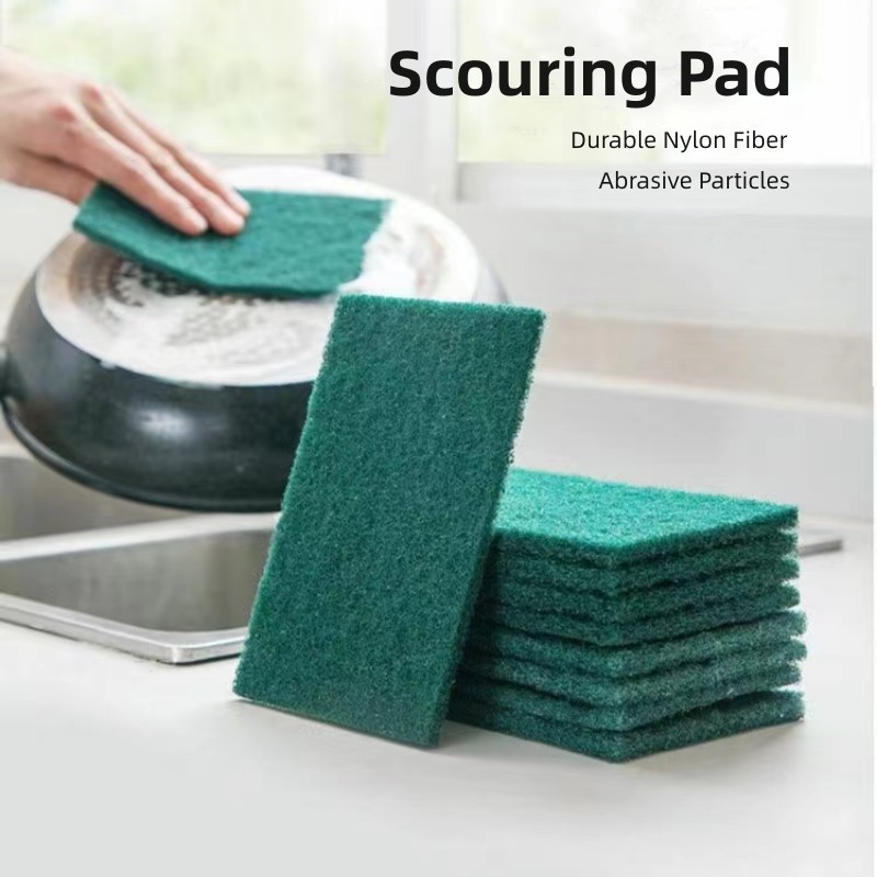 What are the differences between Household scouring pad and catering