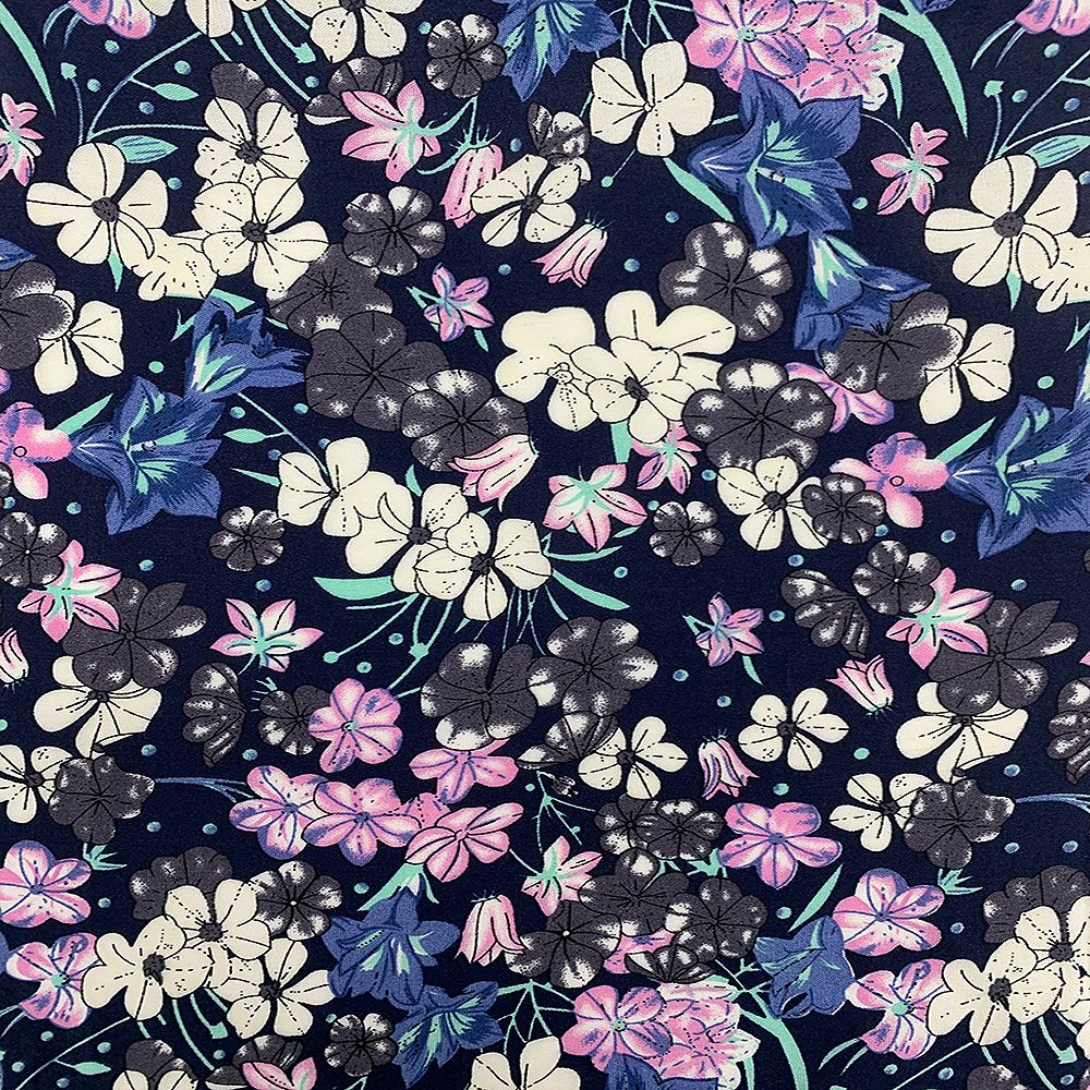 Rayon Printed Fashion Fabric 2