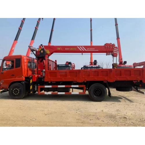 Dongfeng Fold Boom Truck Crane để xây dựng thành phố