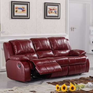 Zero Gravity Genuine Leather Reclining Lounge Chair