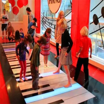 Outdoor LED Interactive Piano Lights