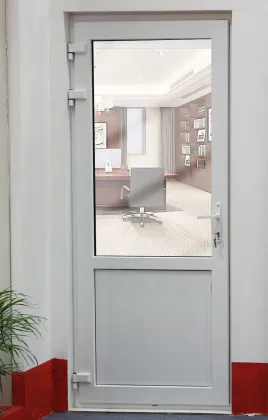 Used commercial glass doors PVC bathroom door with soundproof and fireproof