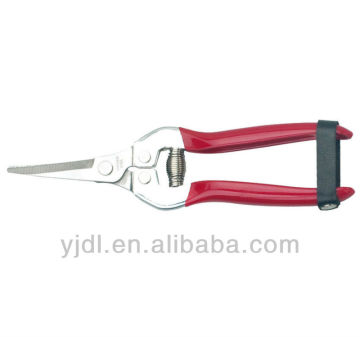 Stainless steel pruner and garden scissor