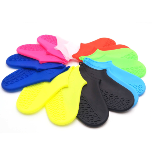Waterproof Shoe Cover Silicone Material Unisex Shoes Protectors Rain Boots For Indoor Outdoor Rainy Days Drop Shipping