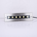 Luces subterráneas LED IP68 de acero inoxidable 6W