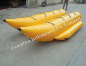 8 persons Banana Boat PVC inflatable water boat for children and adults