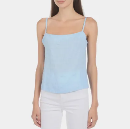 100% Linen Casual Tank Tops