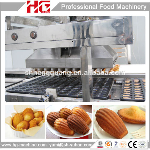 Full automatic cup cake and custard cake making machinery