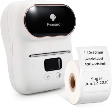 Compact Pocket Printer: The Ultimate Solution for Wireless Photo Printing, Stickers & Barcodes