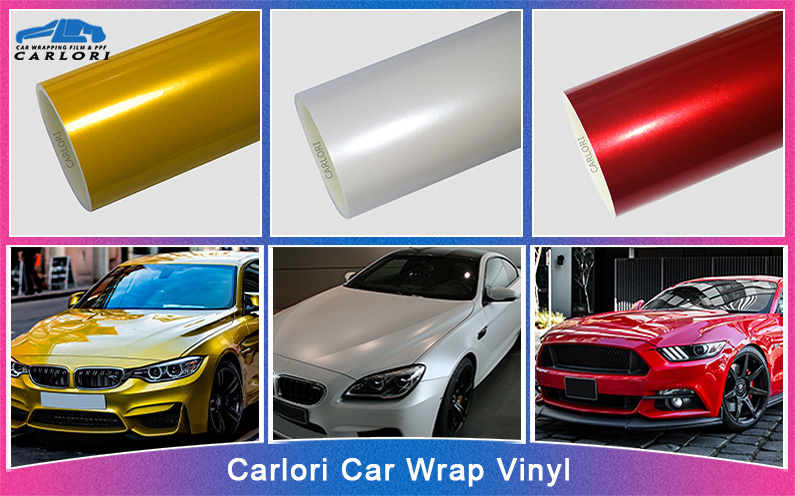 White Vinyl Wrap Roll