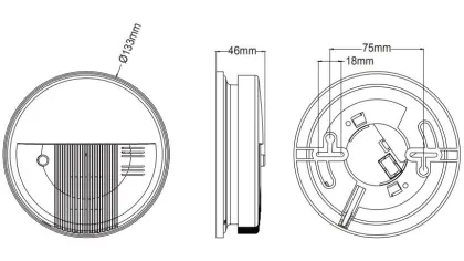 Popular Photoelectric Smoke Alarm