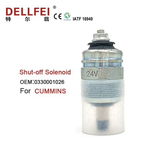 0330001026 Stop solenoid valve For CUMMINS