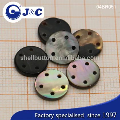 J&C Brown MOP shell buttons,pearl shell buttons for fashion shirt.BR047, BR051
