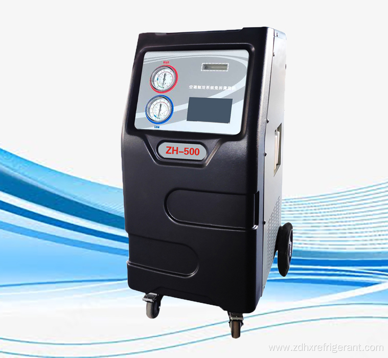 R1234yf Refrigerant Gas Automatic Cleaning Recovery Machine