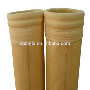 Dust collection air pleated filter bag