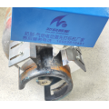 Máquina de marcação de ponto de mão pneumática de mão 80x40mm