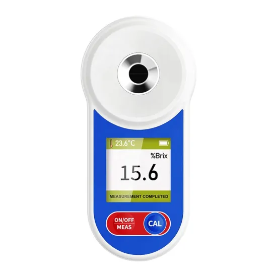 High-Accuracy Portable Brix Refractometer for Sugar and Concentration Measurement (0-35% Brix, 0.2% Brix Precision)