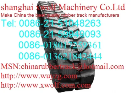 DAEWOO excavator rubber track