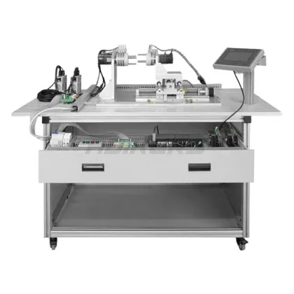 PLC controlled process control trainer didactic equipment educational mechatronics  training equipment process control